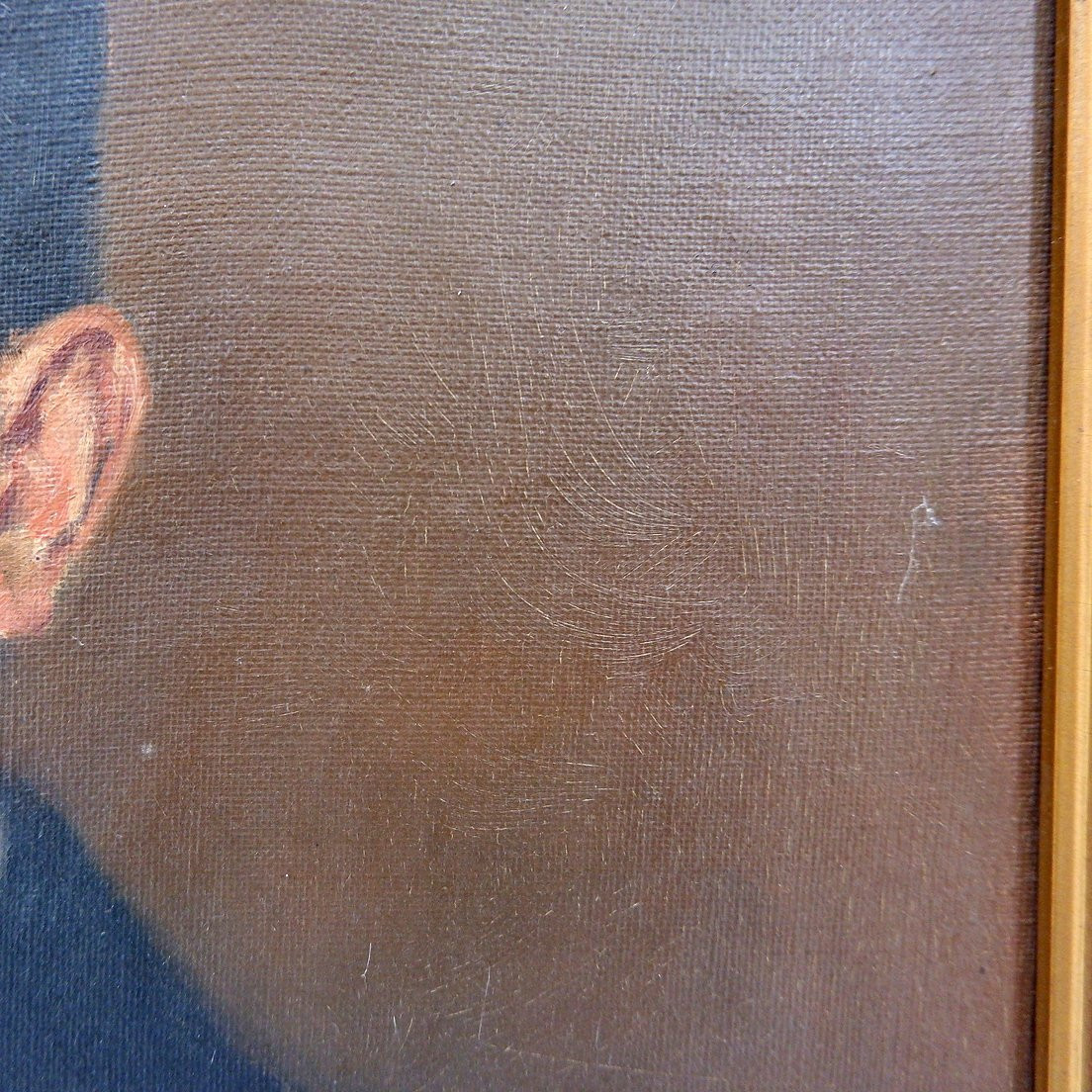 "portrait Of An Ancestor", 20th Century Painting - Max Moreau, 1924-photo-7