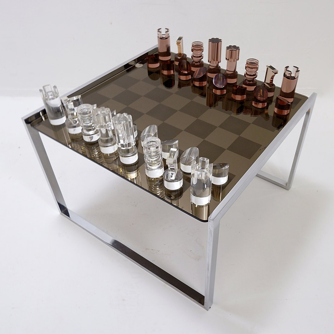 Table d'échecs du XXe siècle par Michel Durand - Années 1970-photo-3
