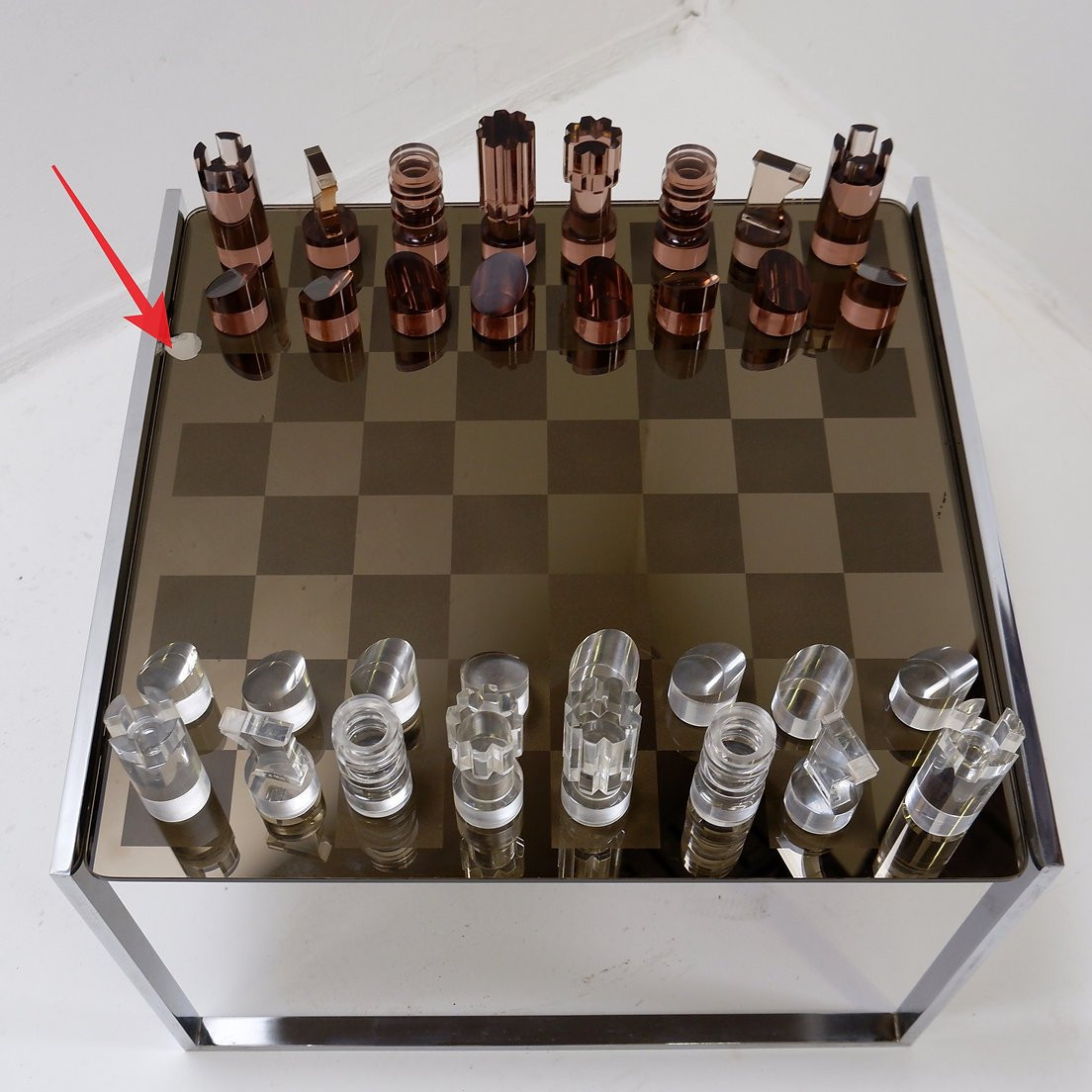 Table d'échecs du XXe siècle par Michel Durand - Années 1970-photo-4