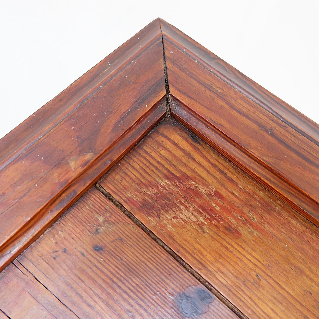 Antique Wooden Side Table - Art Nouveau Style-photo-4