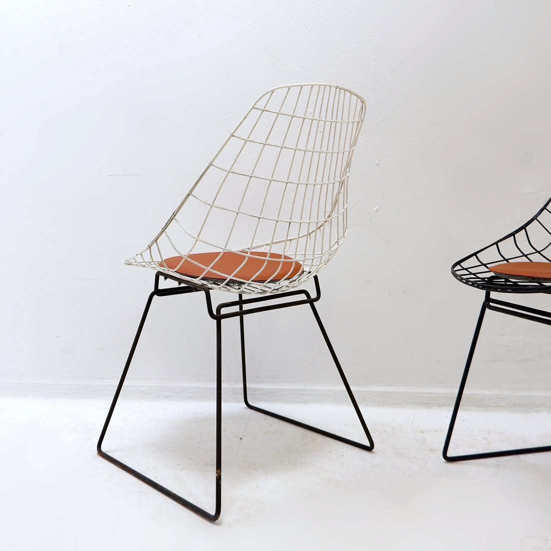 Set Of 4 Sm05 Dining Room Chairs By Cees Braakman & A. Dekker For Pastoe, 1950s-photo-2