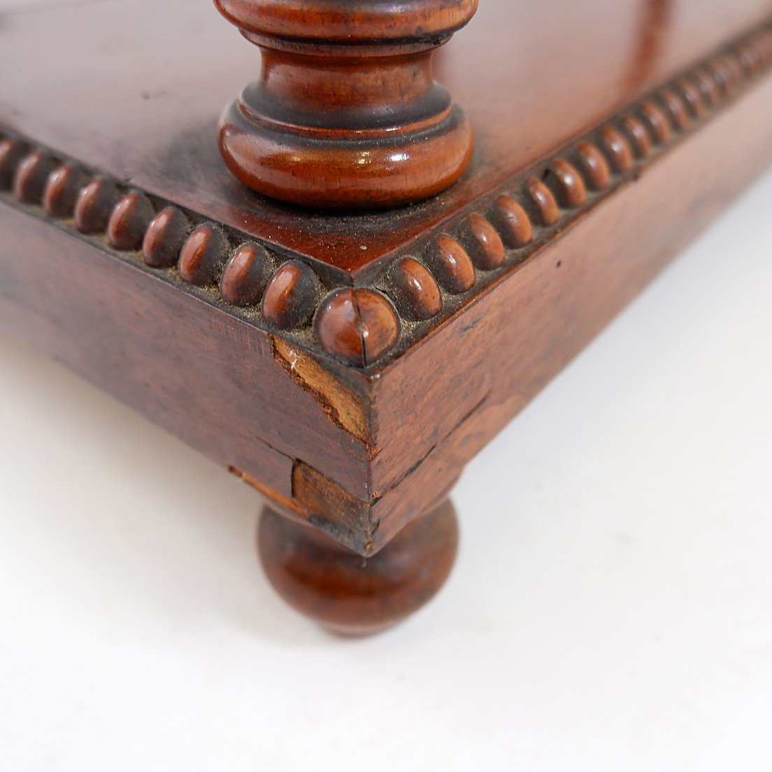 Antique Spool-style "bobbin" Bookcase - Early 20th Century-photo-6