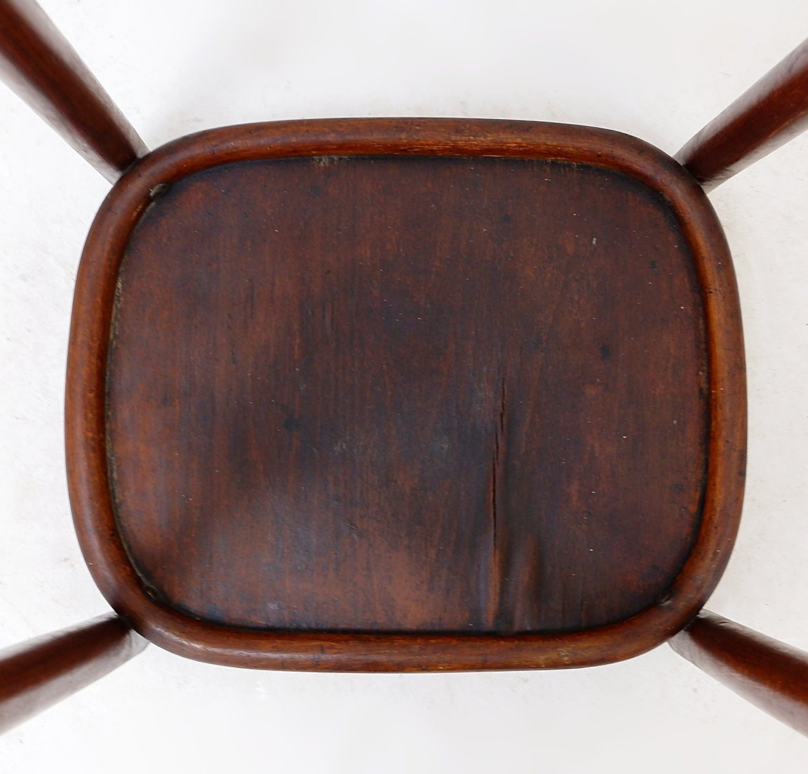 Socle en bois courbé - Porte-fleurs attribué à Jacob & Josef Kohn, années 1890-photo-1