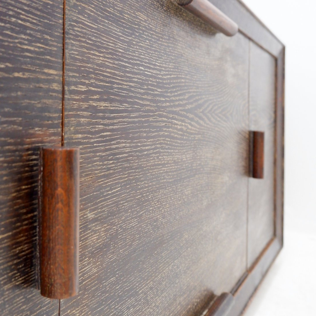 Buffet-bar vintage en bois de wengé - style moderniste-photo-7