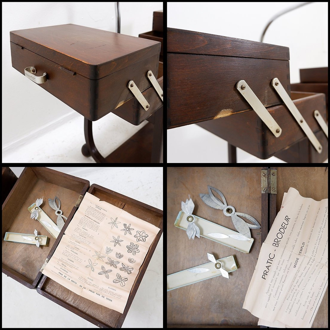 Art Deco Sewing Box By The Belgian Brand -photo-1