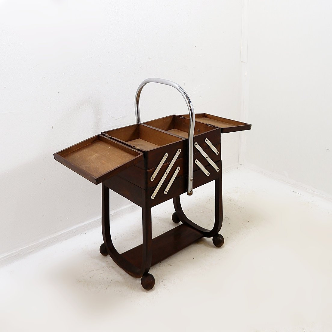 Art Deco Sewing Box By The Belgian Brand -photo-2