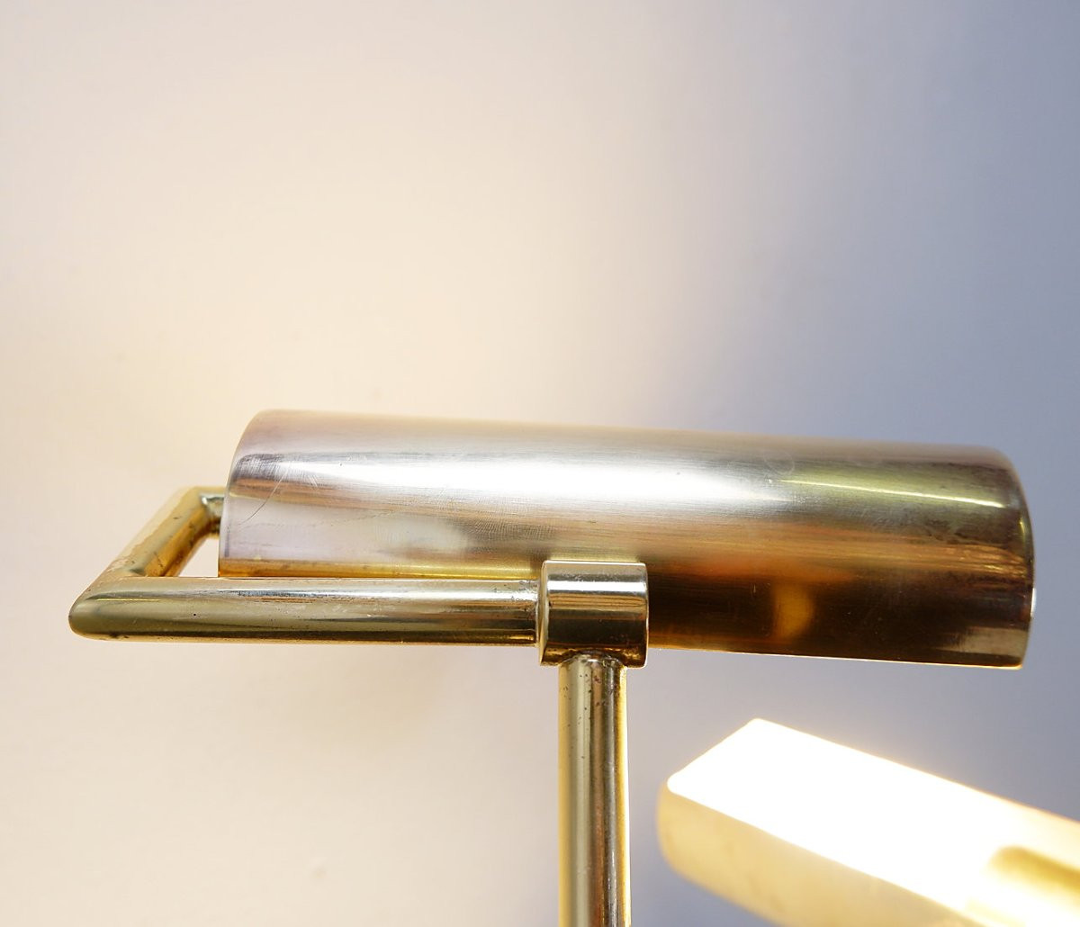 Pair Of Vintage Brass Articulated Desk Lamps - Stéphane Davidts, Belgium-photo-2