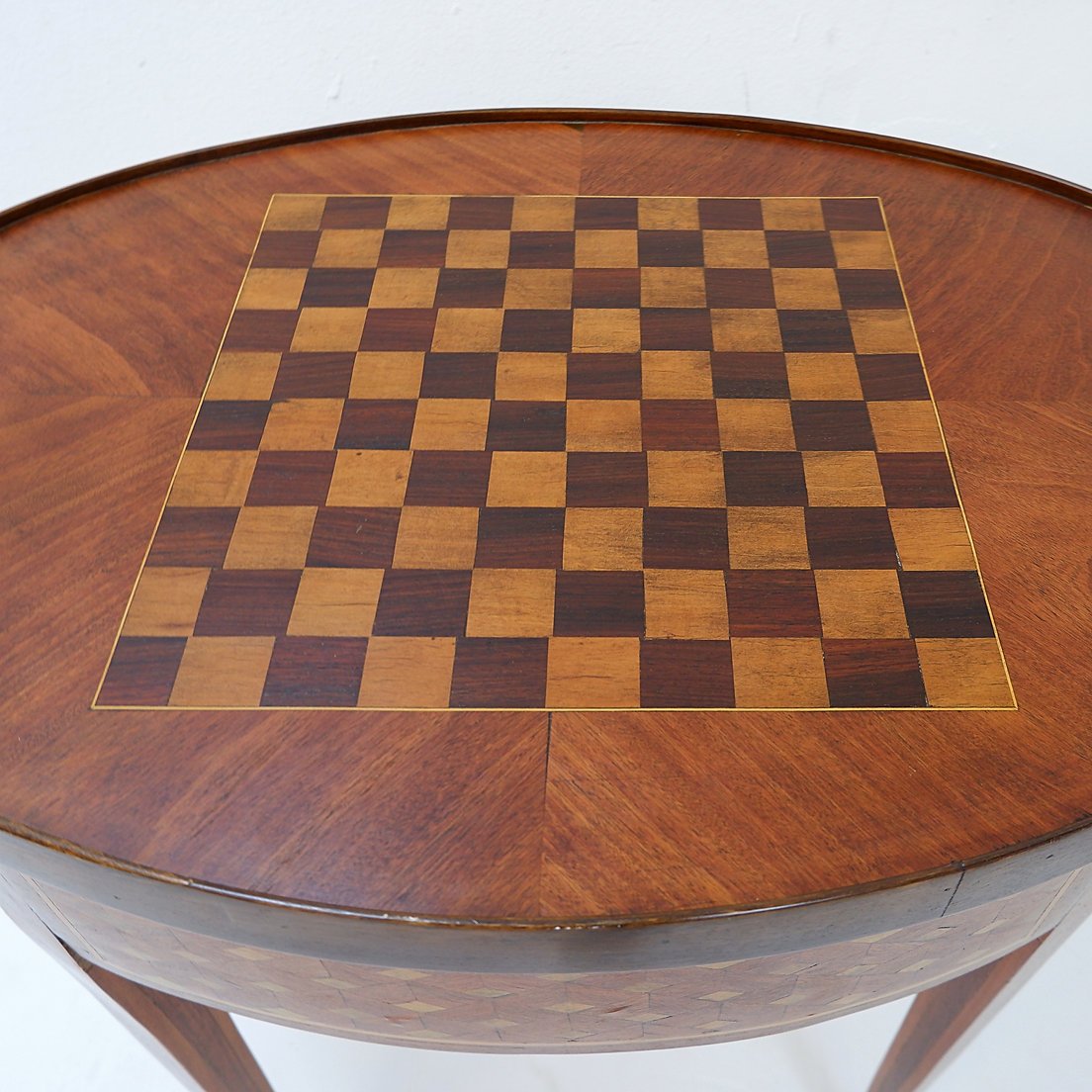 Louis XVI Style Bouillotte Table, France, 1800s-photo-5