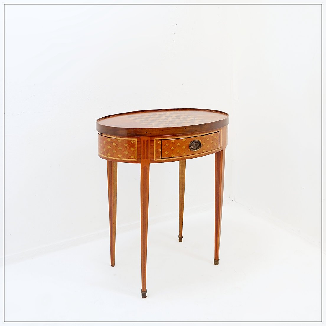 Louis XVI Style Bouillotte Table, France, 1800s