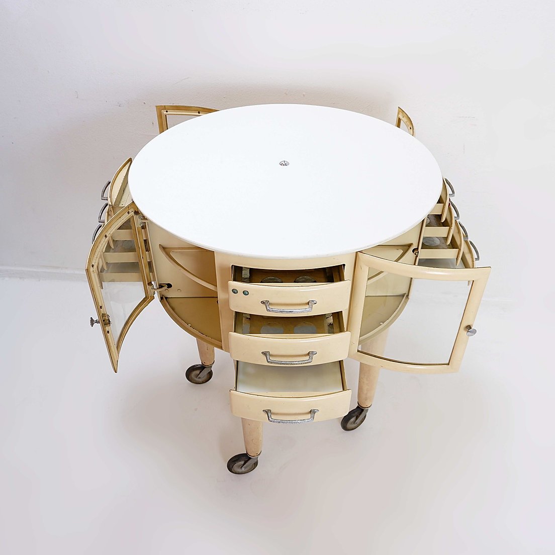 Girator Rotary Dental Unit By Léon Martin – Paris, Early 1950s-photo-4