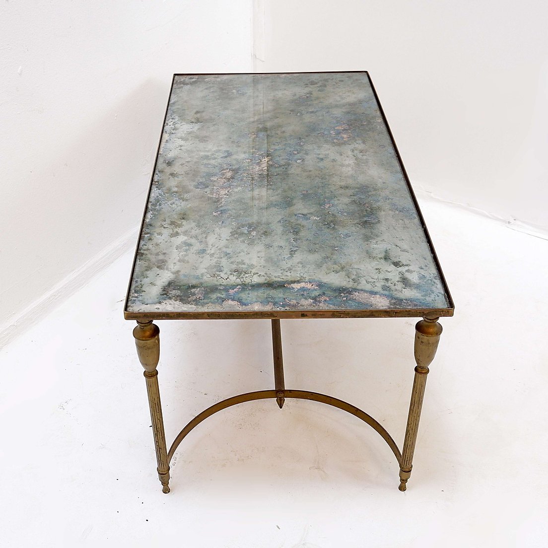 Table basse de style milieu du siècle, inspirée de la Maison Jansen-photo-2