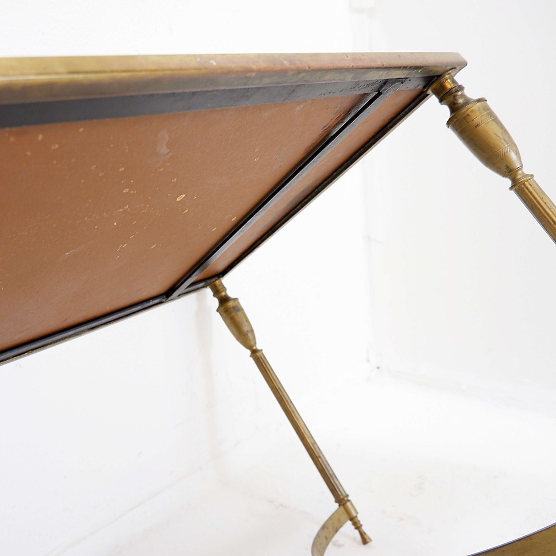 Table basse de style milieu du siècle, inspirée de la Maison Jansen-photo-4