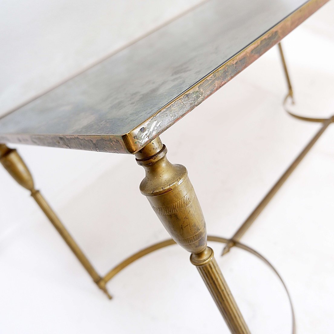 Table basse de style milieu du siècle, inspirée de la Maison Jansen-photo-6