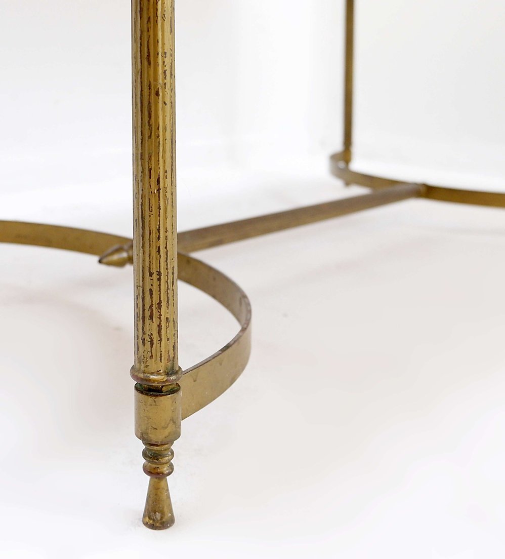 Table basse de style milieu du siècle, inspirée de la Maison Jansen-photo-7