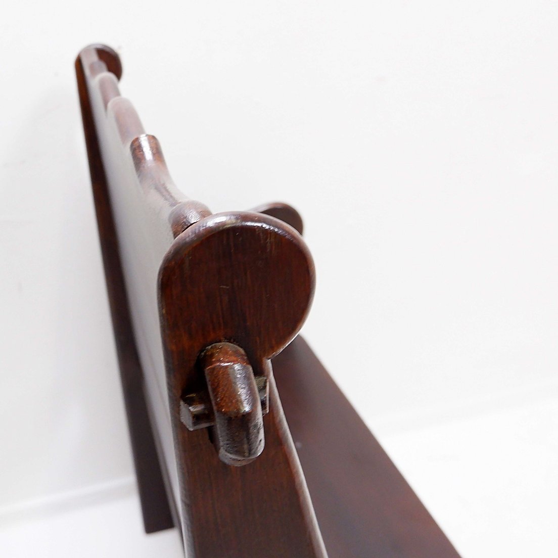 Vintage Solid Wood Church Pew From The 20th Century-photo-1