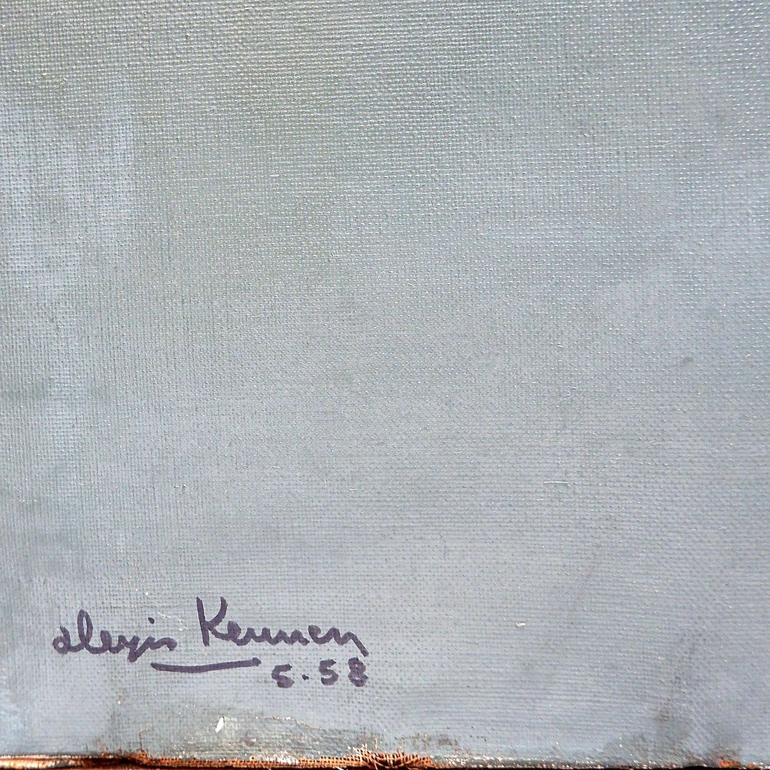 Alexis Keunen (1921 - 1990) 'Infini du temps et de l'Espace' - 1958-photo-2
