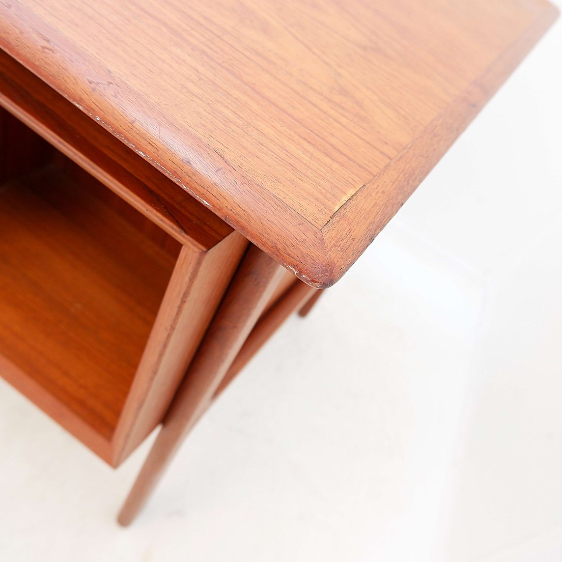 Bureau en teck danois style Mid-Century, créé par Erik Brouer pour meubles Brouer (années 1960)-photo-2