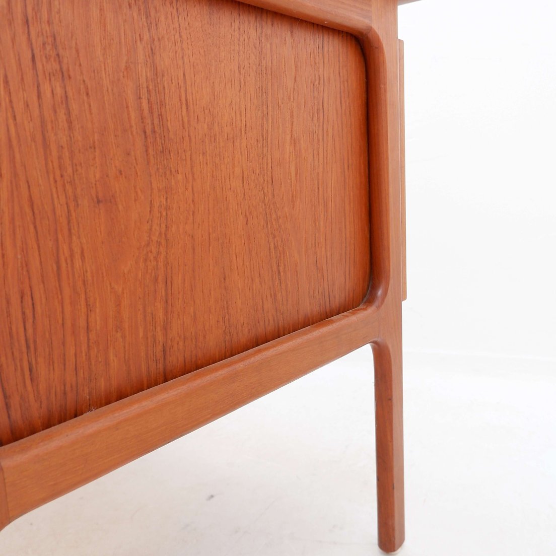 Bureau en teck danois style Mid-Century, créé par Erik Brouer pour meubles Brouer (années 1960)-photo-3