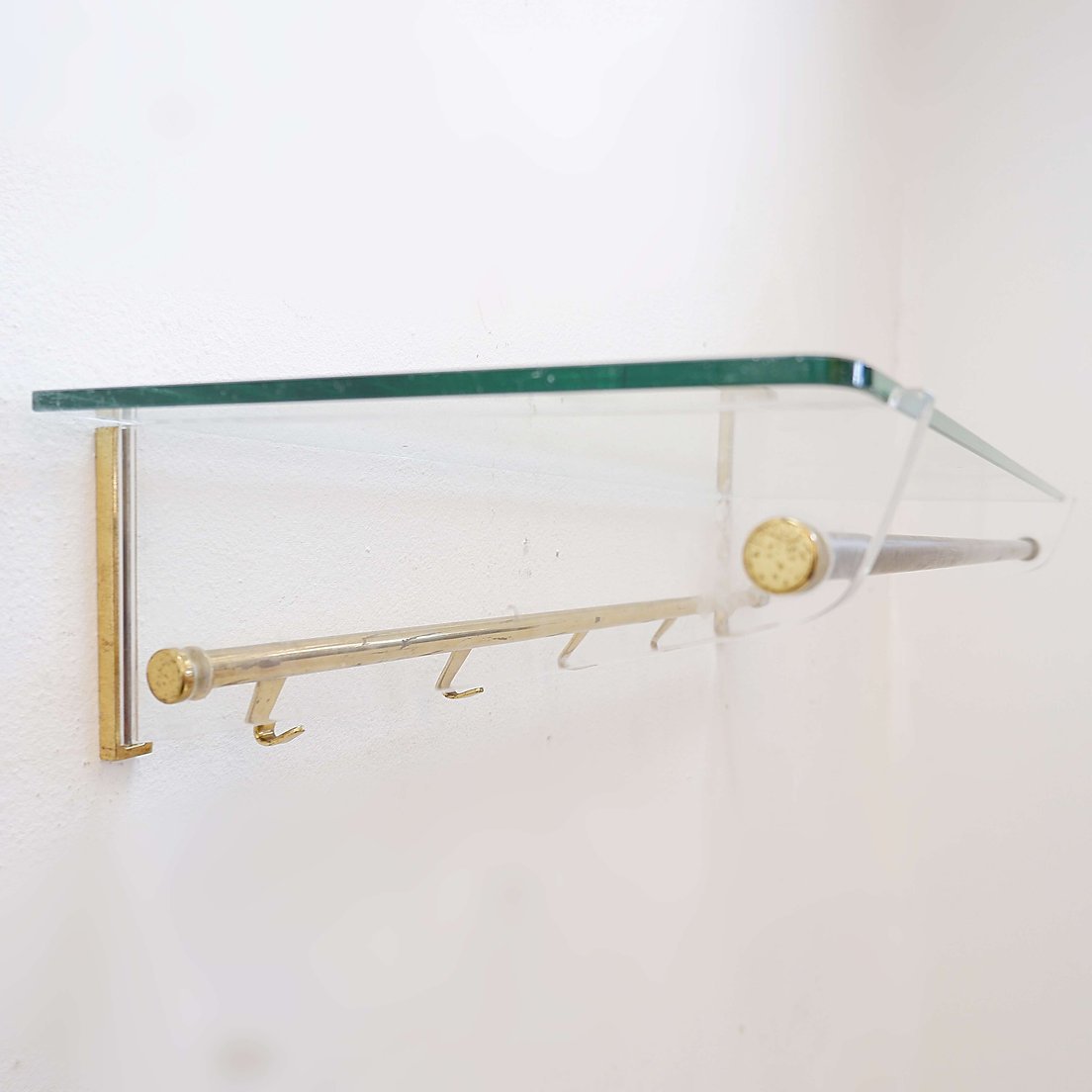 Minimalist Wall-mounted Coat Rack, 1960s-photo-4