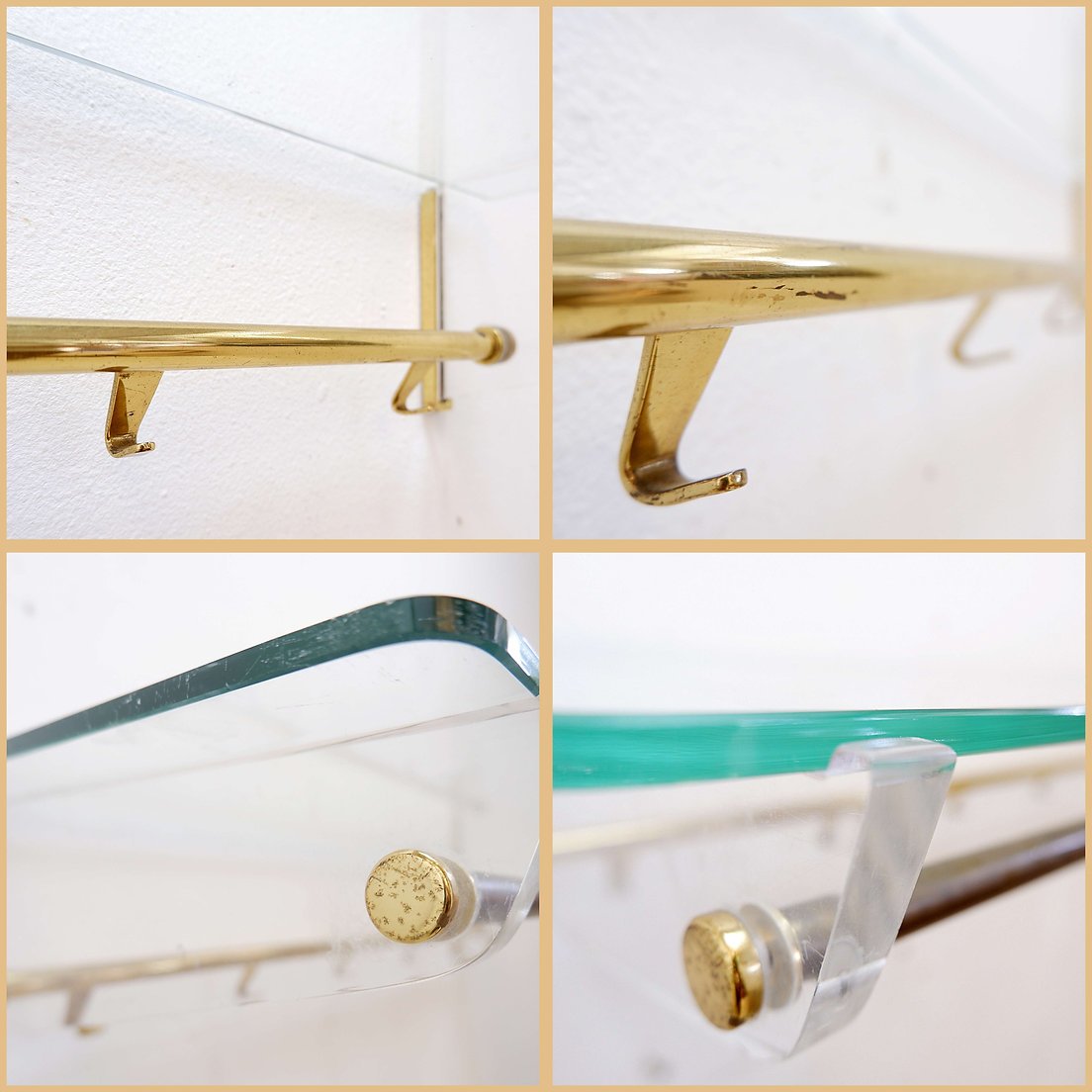 Minimalist Wall-mounted Coat Rack, 1960s-photo-5