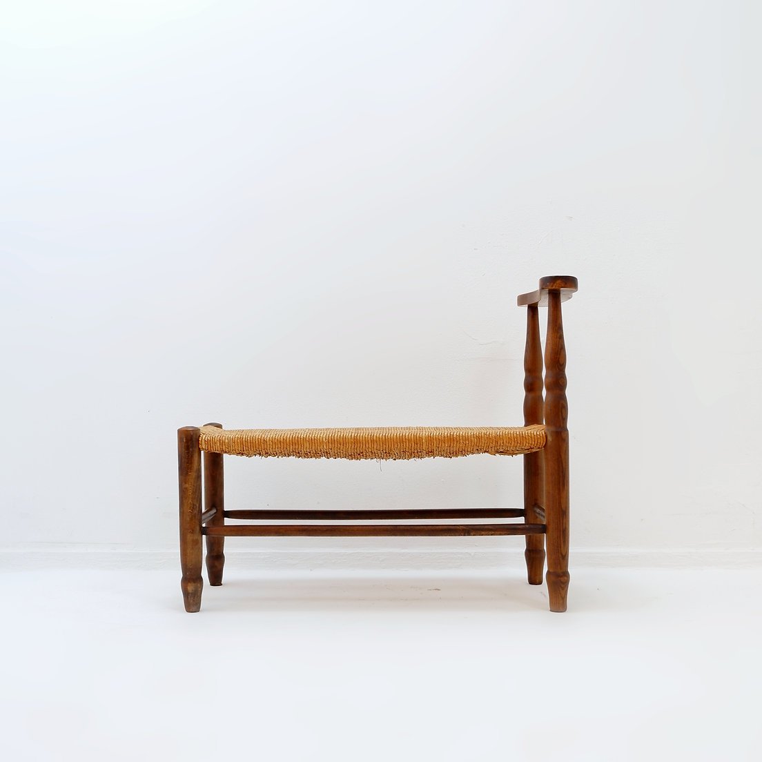 "banc De Cantou" Fireplace Bench - France, 20th Century-photo-3