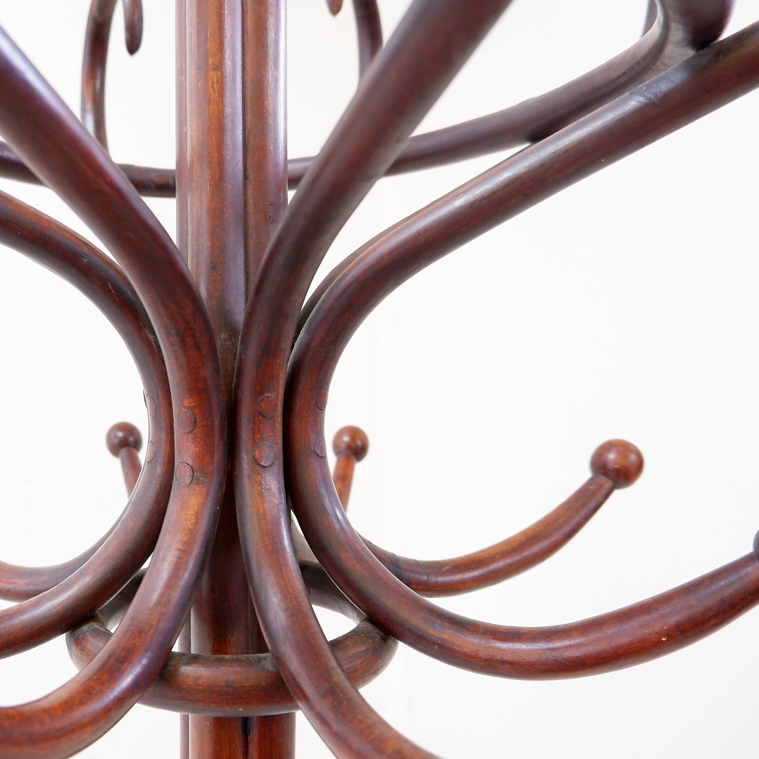 Large “perroquet” Coat Rack Made Of Bentwood, Thonet Style – Early 20th Century-photo-1