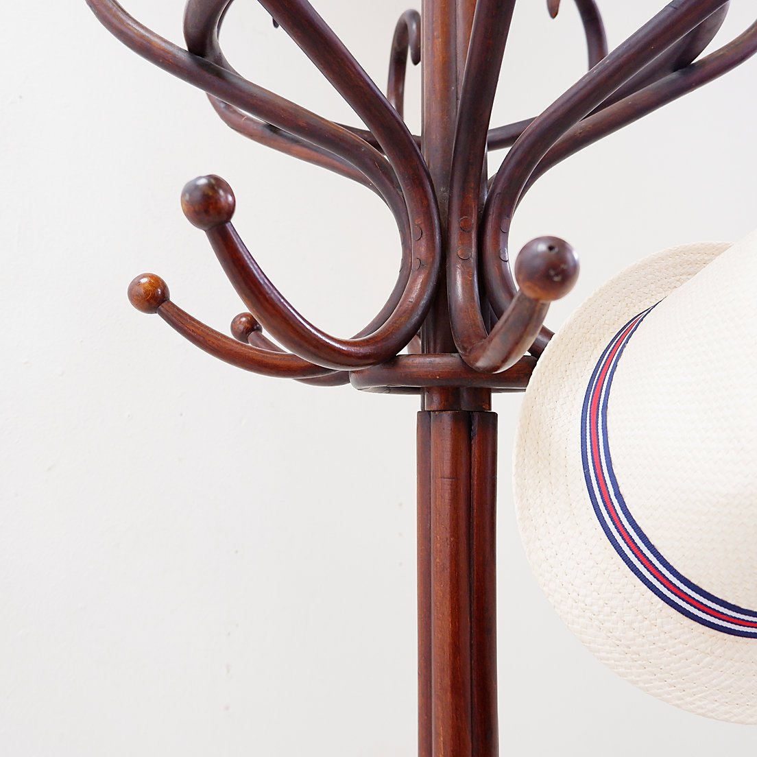 Large “perroquet” Coat Rack Made Of Bentwood, Thonet Style – Early 20th Century-photo-5