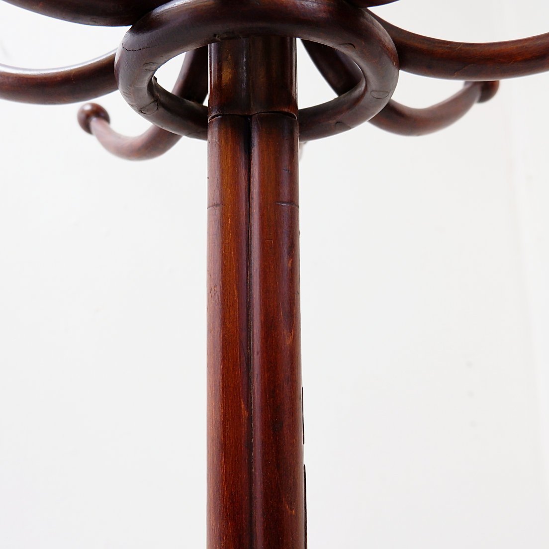Large “perroquet” Coat Rack Made Of Bentwood, Thonet Style – Early 20th Century-photo-6