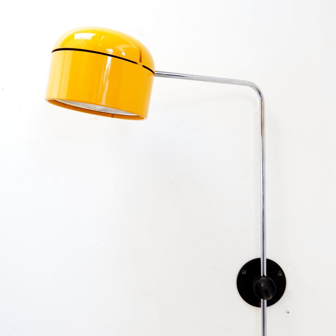 Applique jaune « Space Age » par Arnold Berges pour Staff – Allemagne, années 1970-photo-2