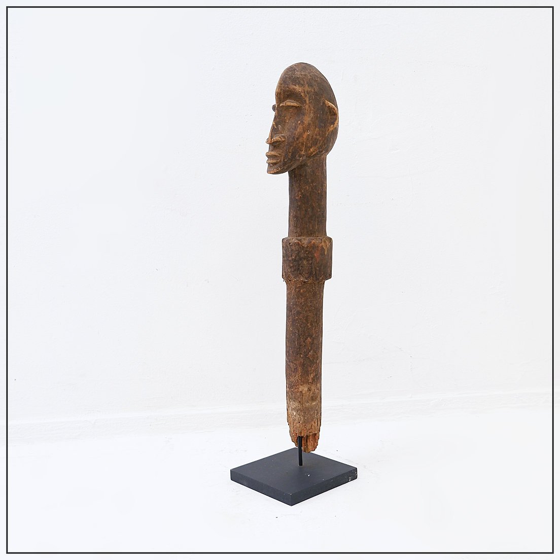 African Lobi Head Altar From Burkina Faso - 20th