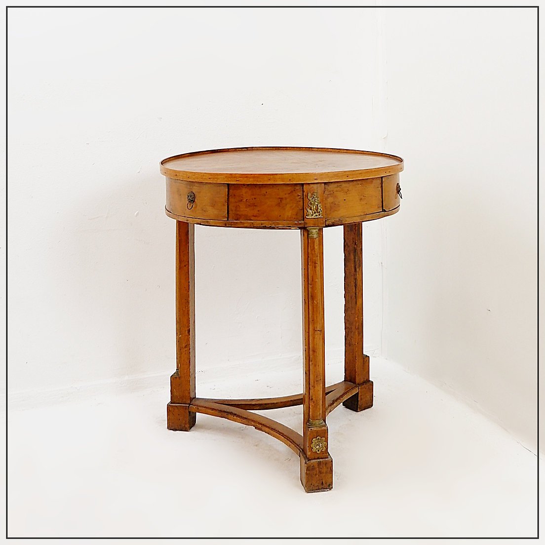 19th-century Empire-style Side Table-photo-2