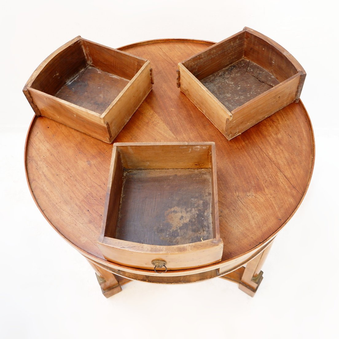 19th-century Empire-style Side Table-photo-1