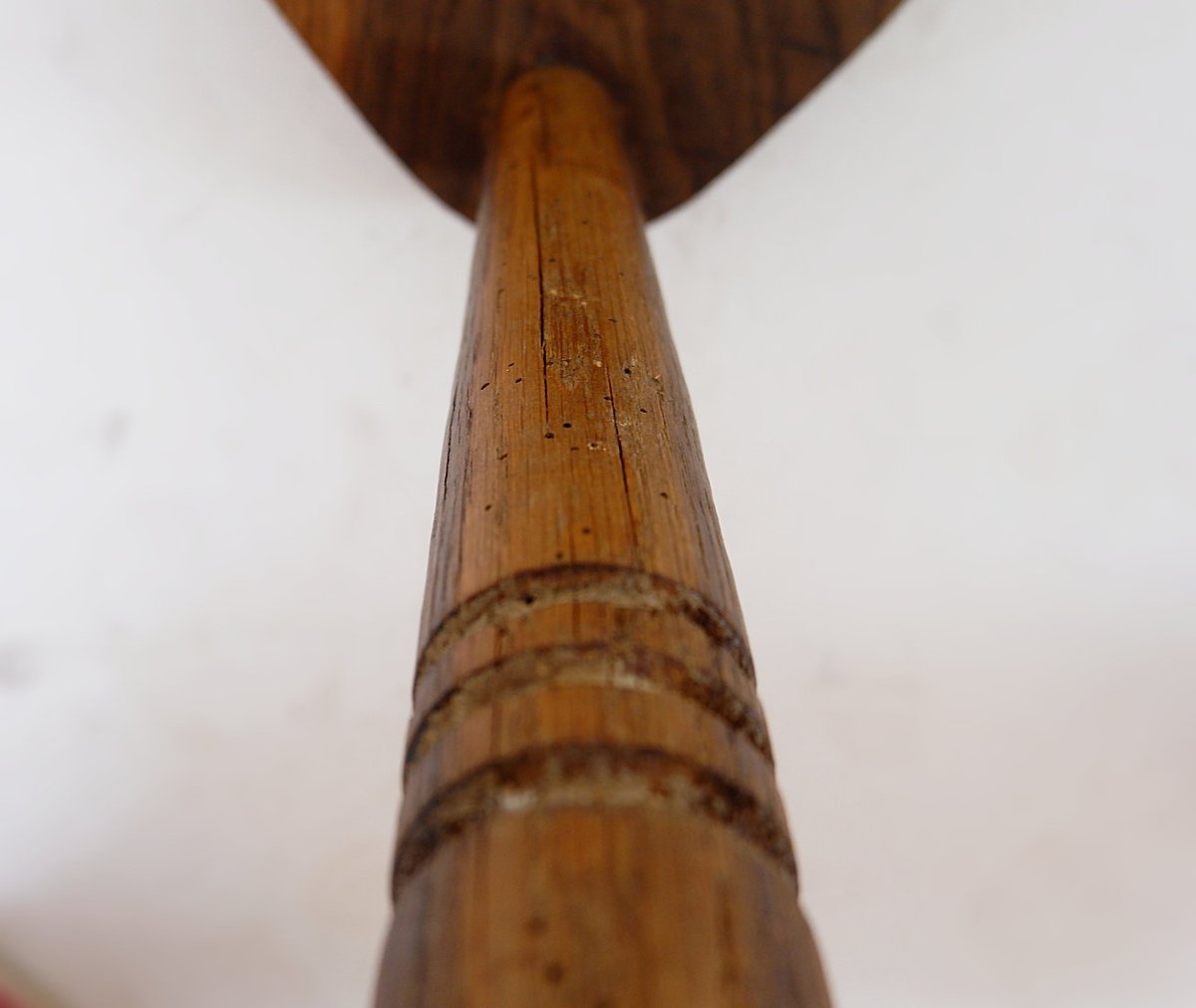Rustic Tripod Stool With A Triangular Seat, 1960s-photo-3
