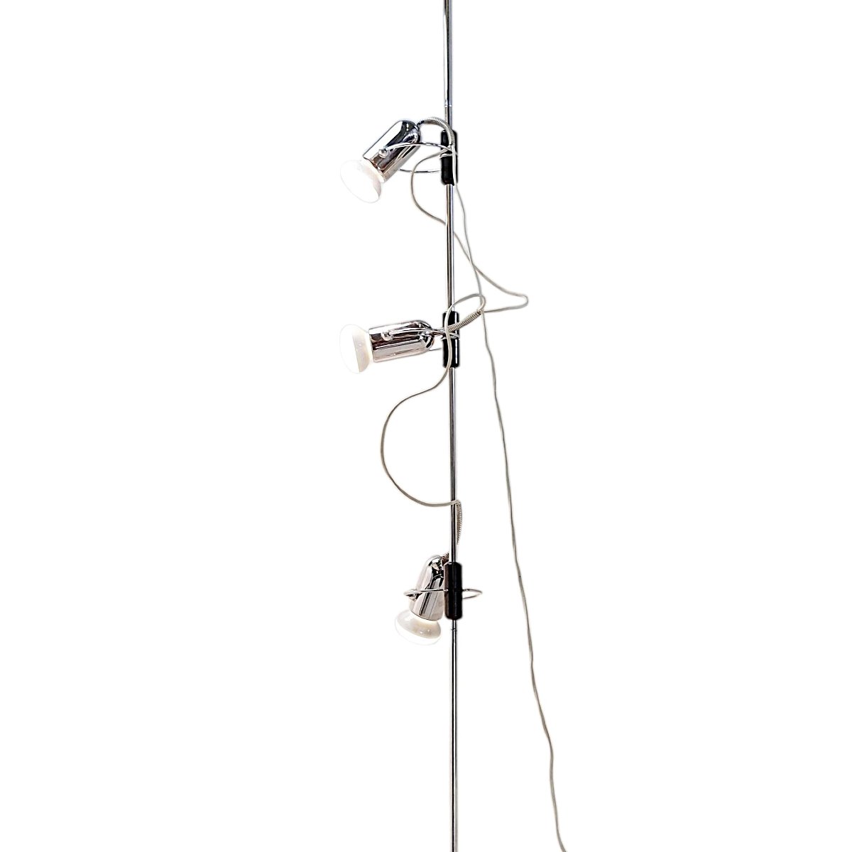 Lampadaire Ajustable "Cielo-Terra" en Chrome par Francesco Fois pour Reggiani, 1960s-photo-2