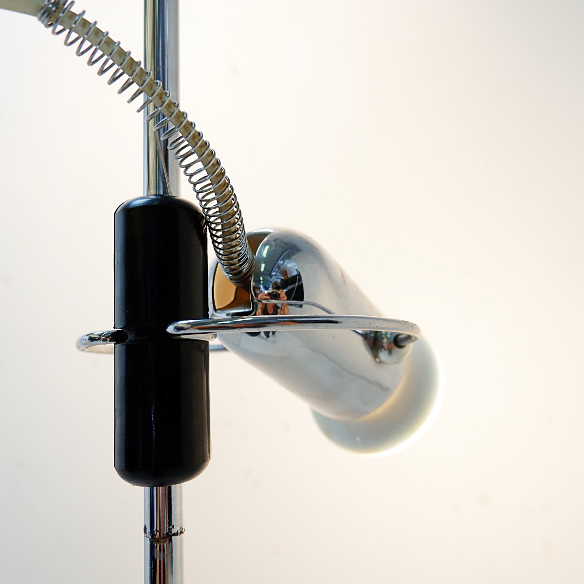 Lampadaire Ajustable "Cielo-Terra" en Chrome par Francesco Fois pour Reggiani, 1960s-photo-4