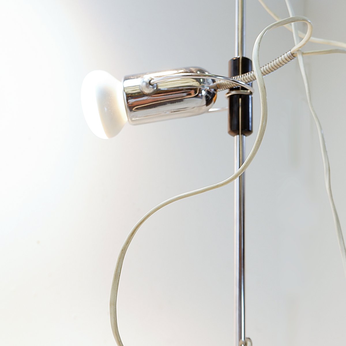 Lampadaire Ajustable "Cielo-Terra" en Chrome par Francesco Fois pour Reggiani, 1960s-photo-5