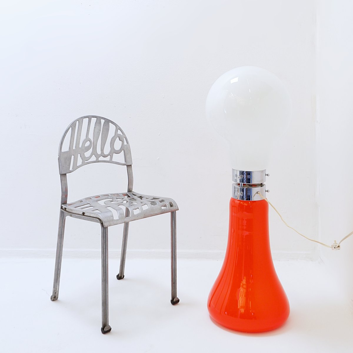 "birillo" Glass Floor Lamp By Carlo Nason For Mazzega—1960s-photo-2