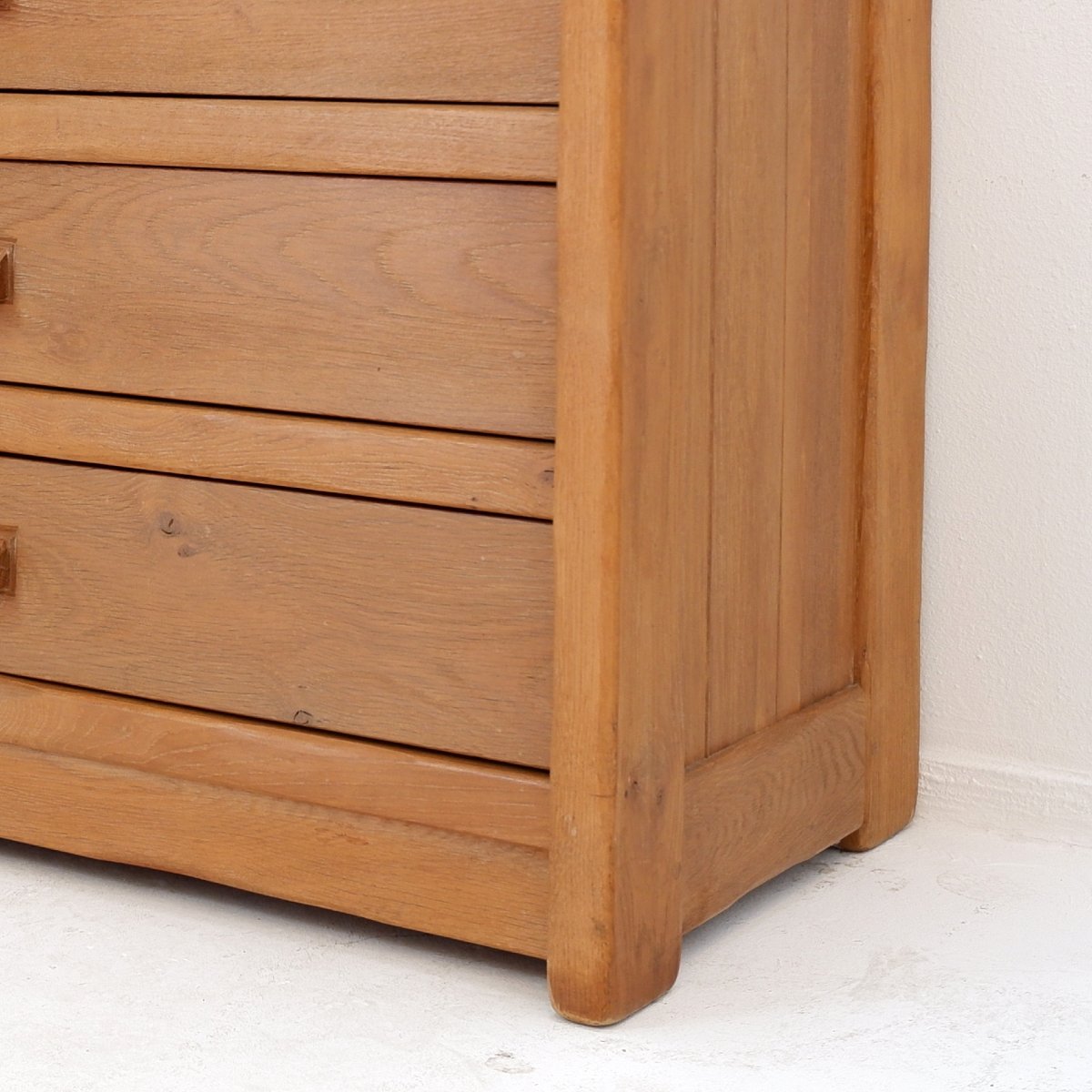 Commode brutaliste en chêne par Depuydt Meubelen, Belgique 1980-photo-2