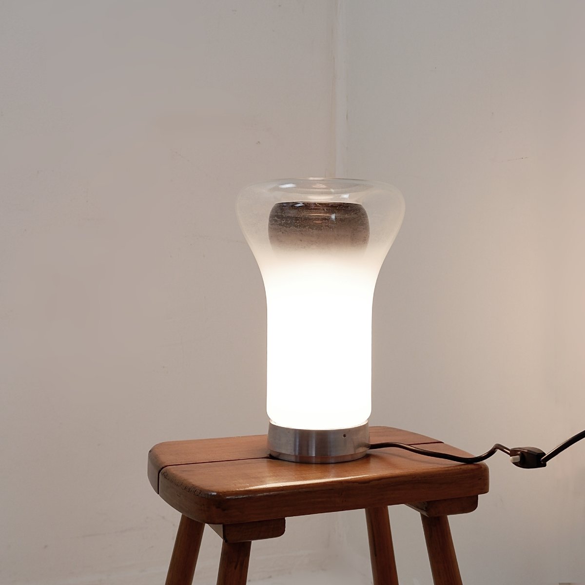 Lampe de Table "Saffo" par Angelo Mangiarotti pour Artemide - 1960-photo-2