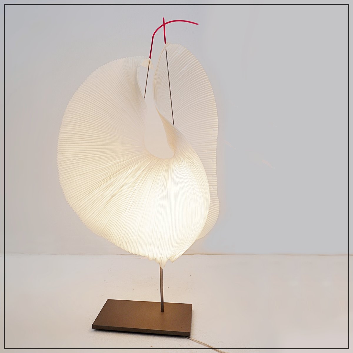 Lampe de table « Rose Yoruba » de Dagmar Mombach et Ingo Maurer pour Ingo Maurer-photo-3