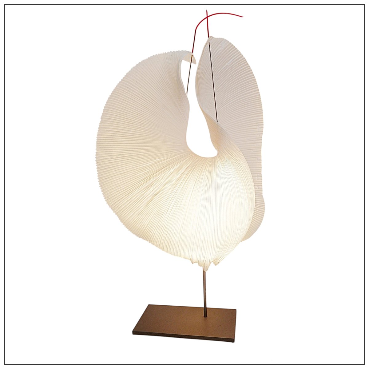Lampe de table « Rose Yoruba » de Dagmar Mombach et Ingo Maurer pour Ingo Maurer