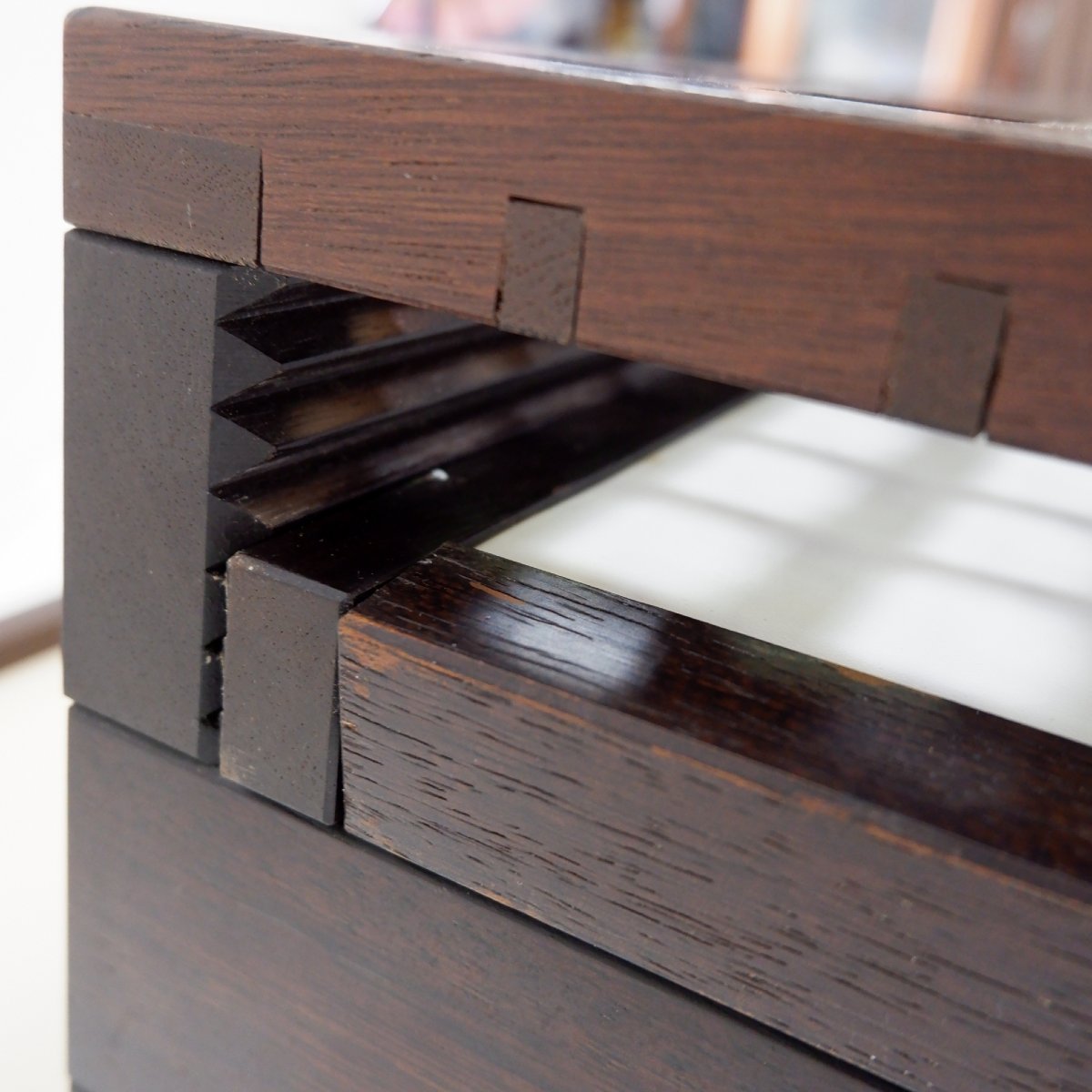 Table basse vintage « Tetra » de Bernard Vuarnesson pour Bellato - vers 1970-photo-3