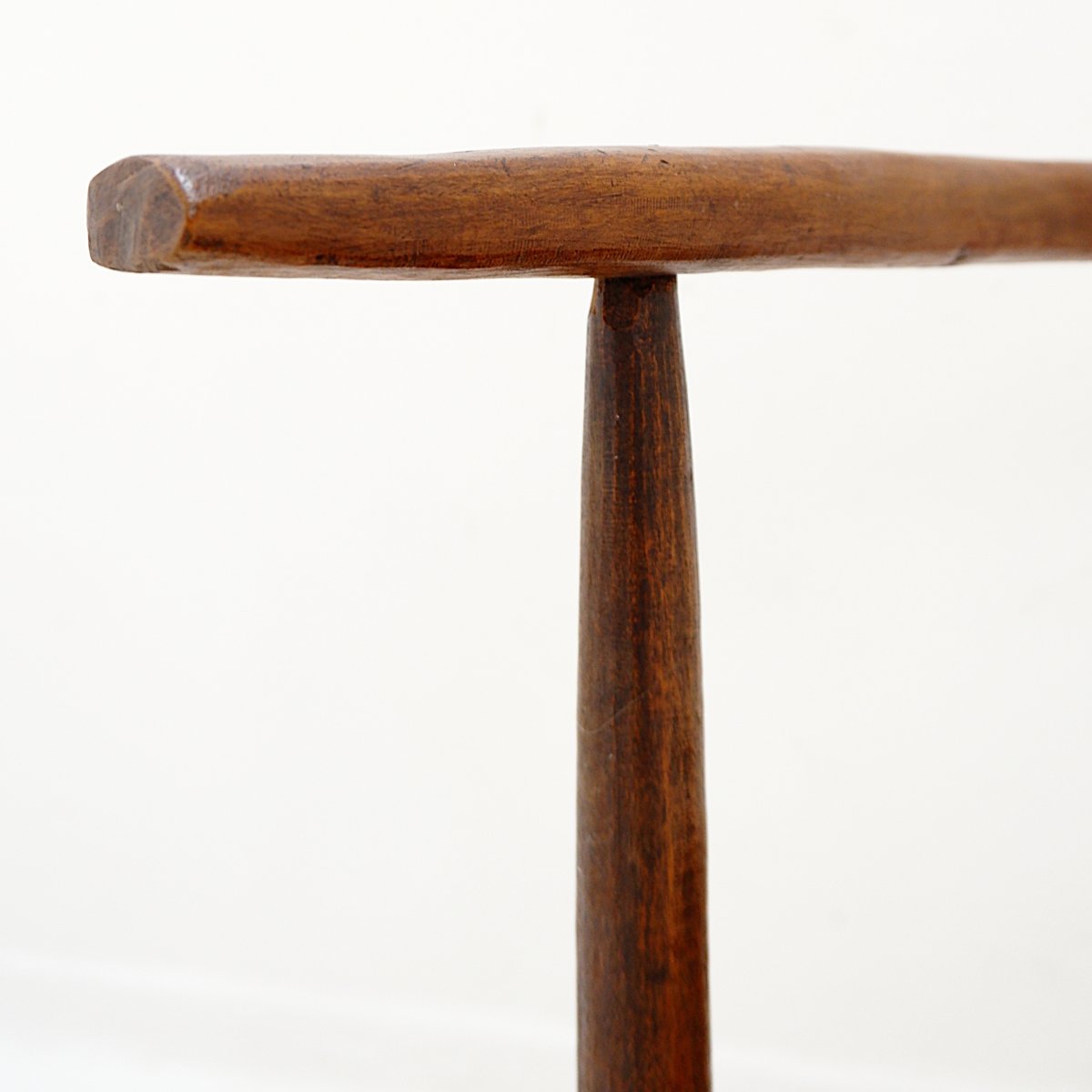 Hand-carved Traditional African “baoulé” Chair, 1920s-photo-6