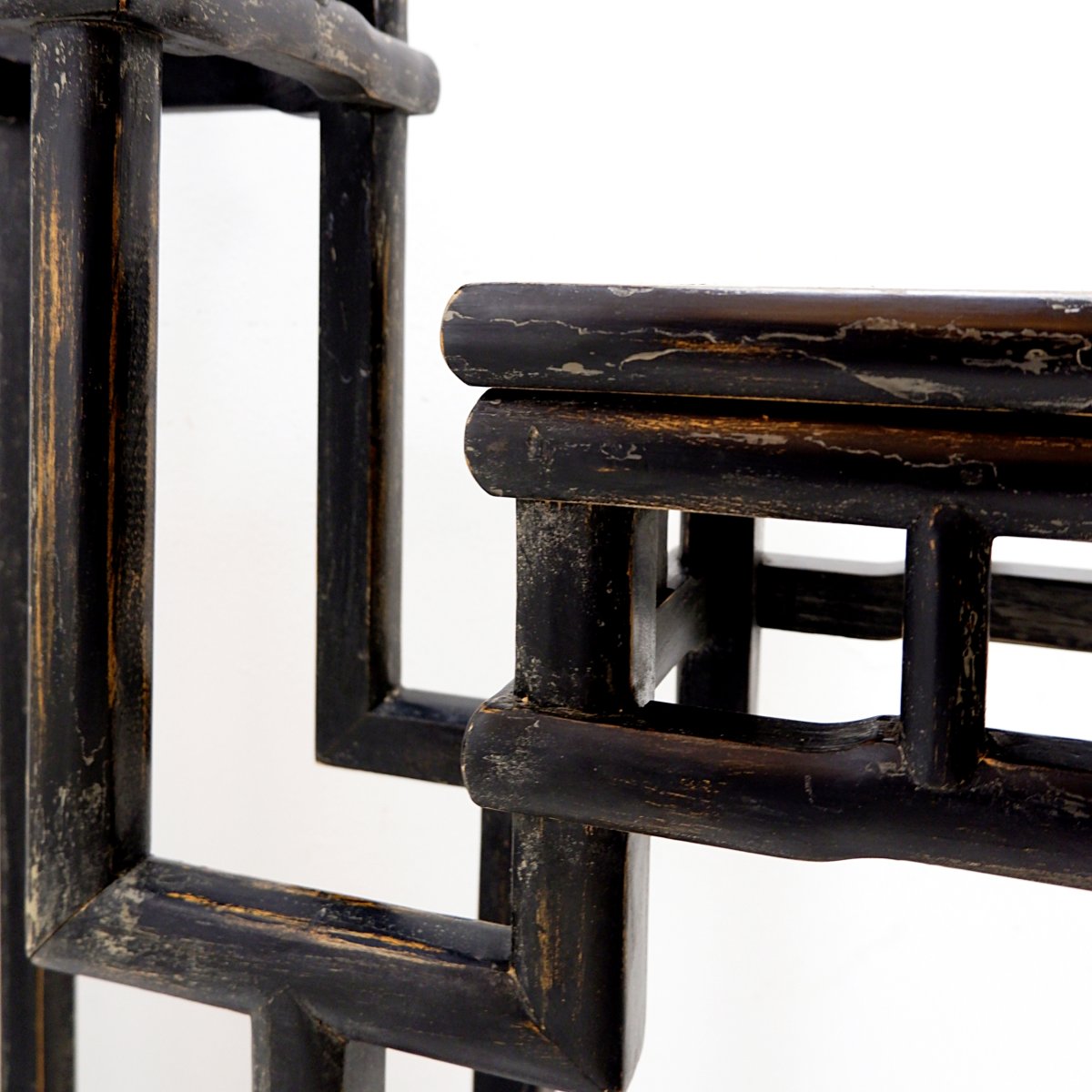 Two-tier Bonsai Stand Or Shelf – Asian Style, Circa 1930-photo-2