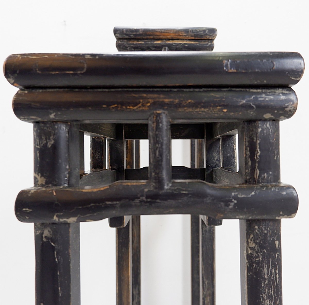 Two-tier Bonsai Stand Or Shelf – Asian Style, Circa 1930-photo-7