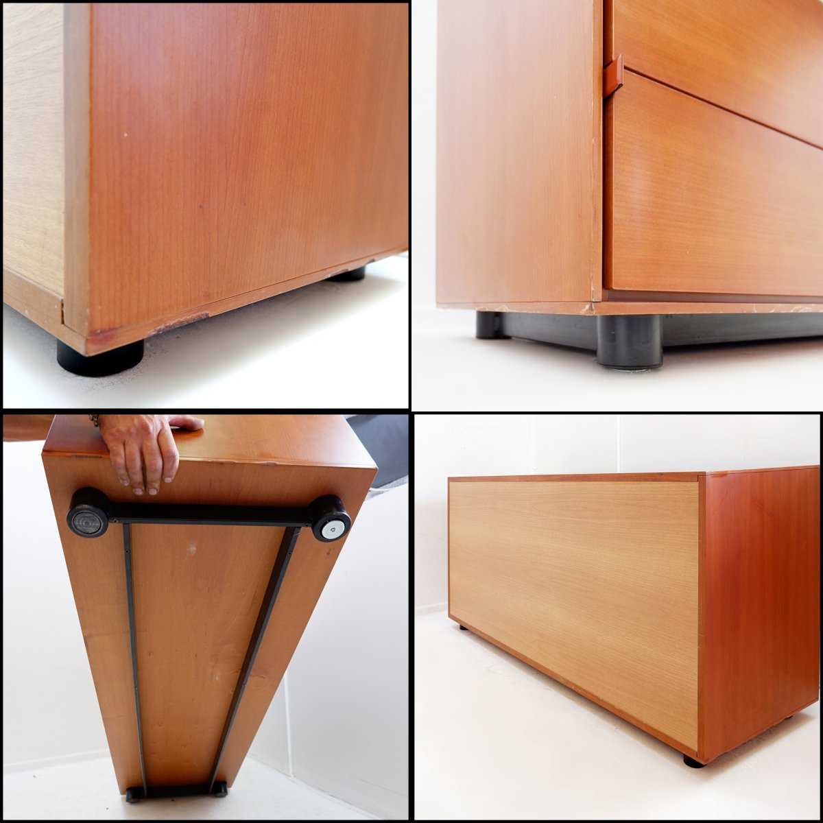 Commode vintage à dix tiroirs de B&B Italia - Années 1970-photo-8