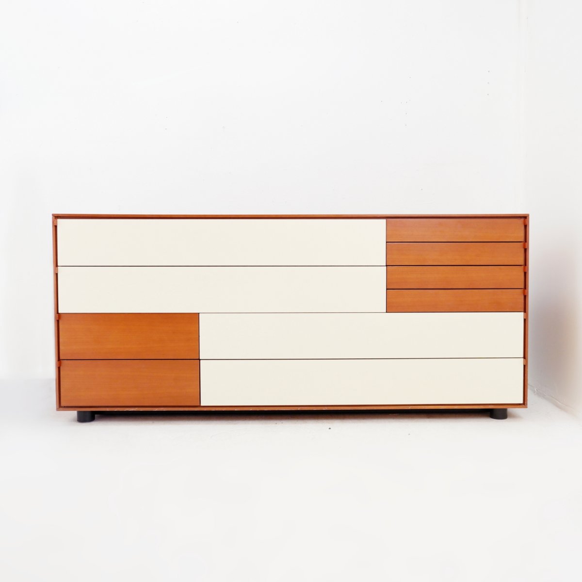 Commode vintage à dix tiroirs de B&B Italia - Années 1970