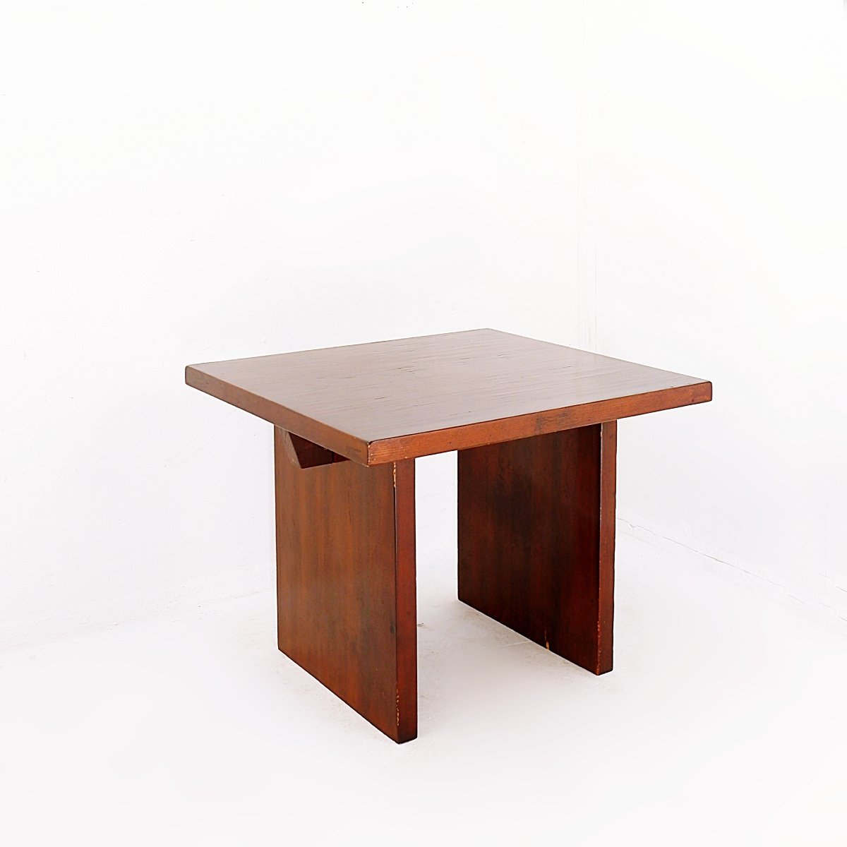 Square Coffee Table Attributed To Axel Vervoordt, Belgium, 1980s