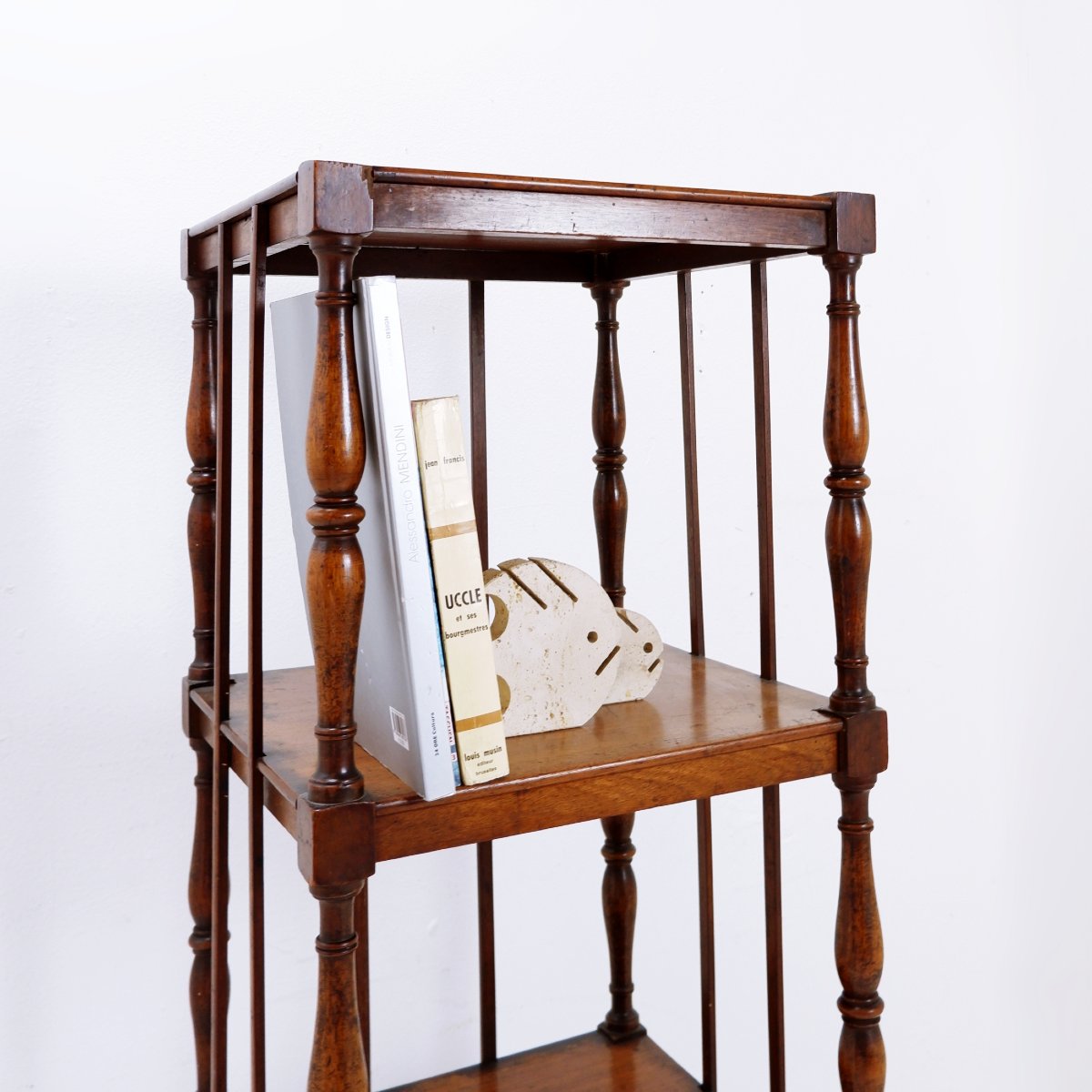 Étagère "à bricoles" anglaise de style classique, début du XXe siècle-photo-4