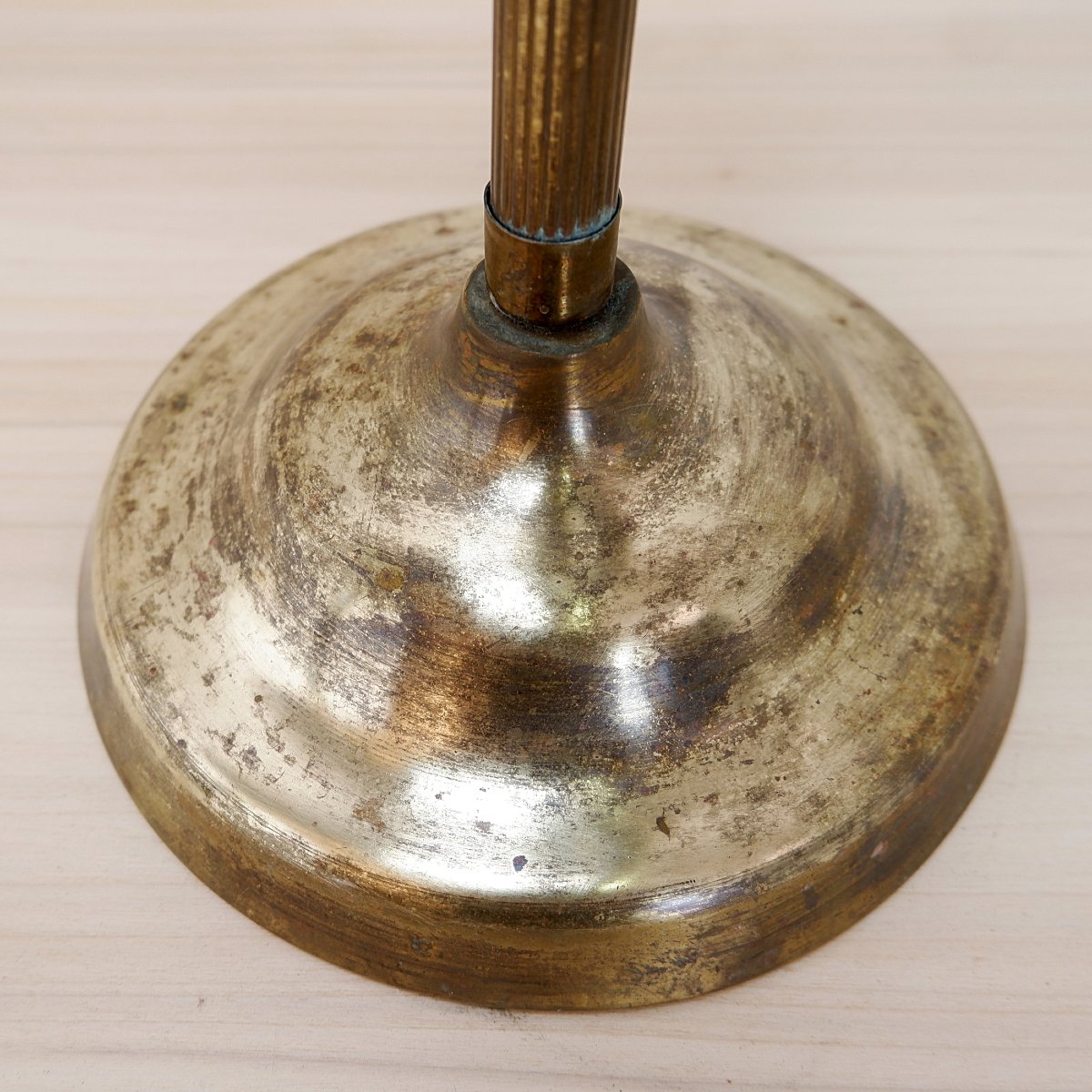 Miroir de coiffeuse ovale sur pied - Style rétro années 1960-photo-6